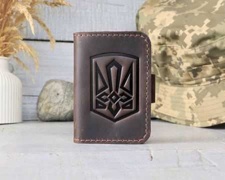 Обкладинка для ID "Тризуб" ІД001 фото