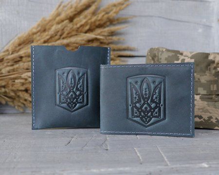 Обкладинка для УБД в чохлі "Тризуб" ОВЧ001 фото